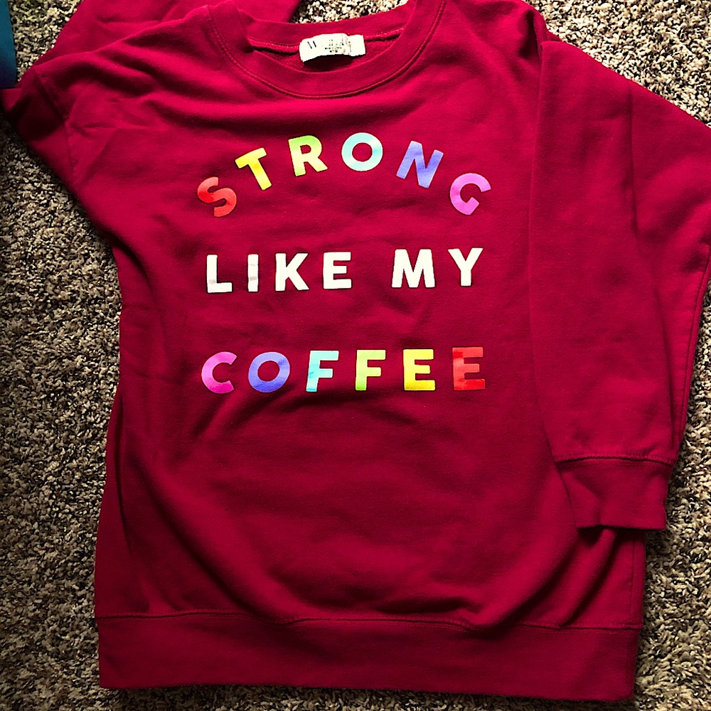 Cute Crewneck Sweater! ☕️